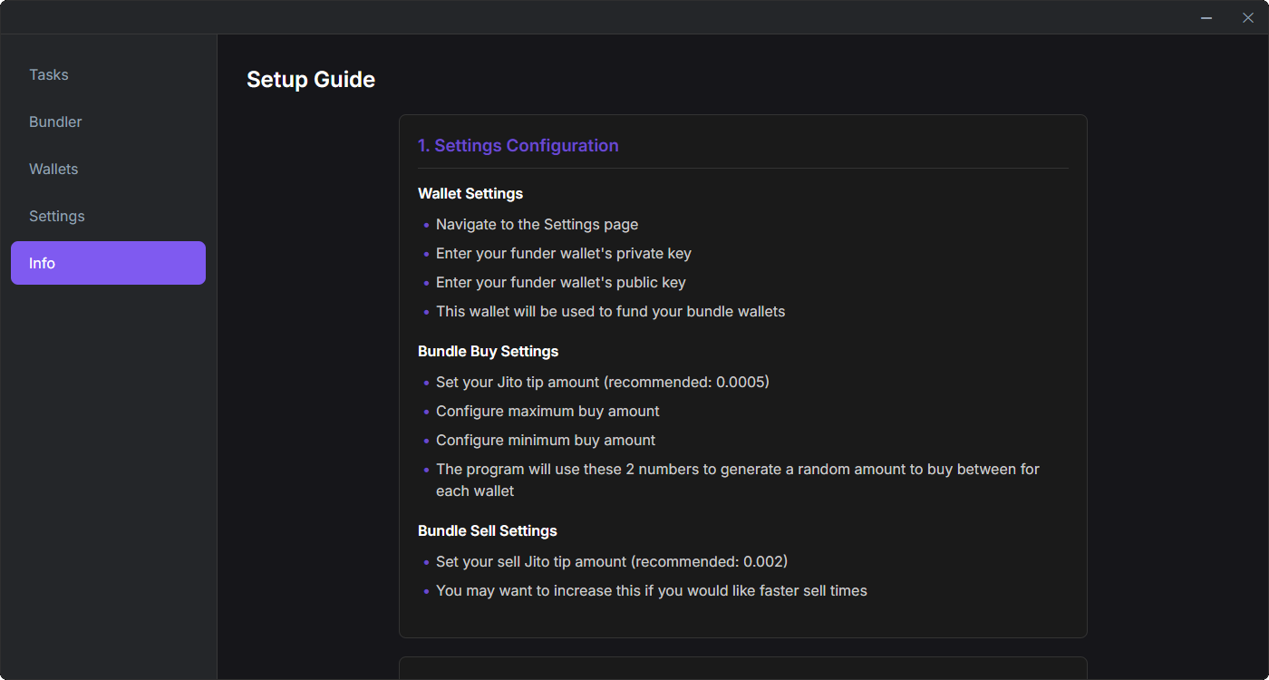 Moon Bundler Dashboard